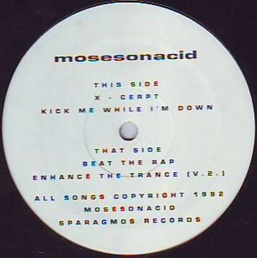 Cover Mosesonacid - X-Cerpt (12) Schallplatten Ankauf