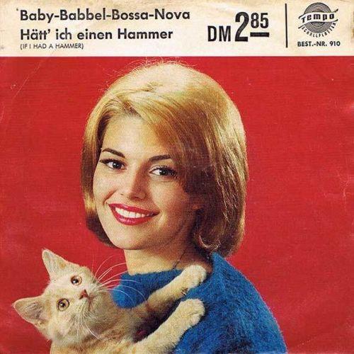 Cover Udo Spitz / Jimmy Fields - Baby-Babbel-Bossa-Nova / Hätt' Ich Einen Hammer (If I Had A Hammer) (7, Single) Schallplatten Ankauf