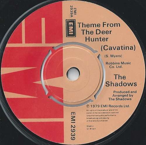 Cover The Shadows - Theme From The Deer Hunter (Cavatina) (7, Single, Com) Schallplatten Ankauf