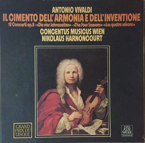 Cover Vivaldi*, Concentus Musicus Wien, Nikolaus Harnoncourt - Il Cimento Dell'Armonia E Dell'Inventione (2xLP + Box) Schallplatten Ankauf