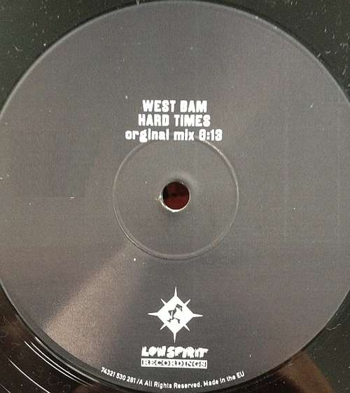 Cover West Bam* - Hard Times (12, Promo) Schallplatten Ankauf