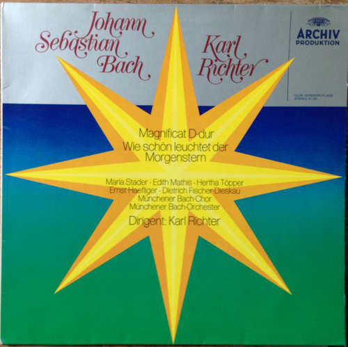 Cover Johann Sebastian Bach, Karl Richter - Magnificat D-Dur, Wie Schön Leuchtet Der Morgenstern (LP) Schallplatten Ankauf