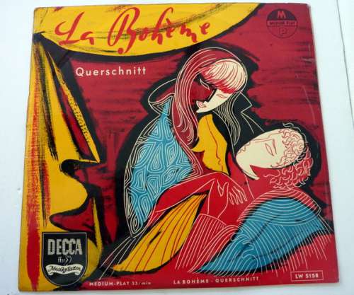 Cover Giacomo Puccini - La Bohème (Querschnitt) (10) Schallplatten Ankauf
