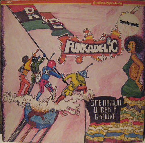 Cover Funkadelic - One Nation Under A Groove (LP, Album, RE) Schallplatten Ankauf