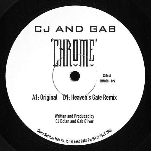 Cover CJ And Gab* - Chrome (12) Schallplatten Ankauf