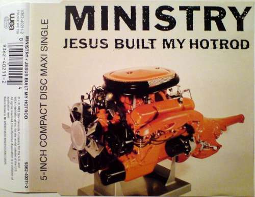 Cover Ministry - Jesus Built My Hotrod (CD, Maxi, RE) Schallplatten Ankauf