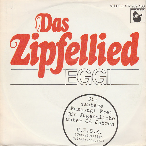 Cover Eggi Bierling - Das Zipfellied (7, Single) Schallplatten Ankauf