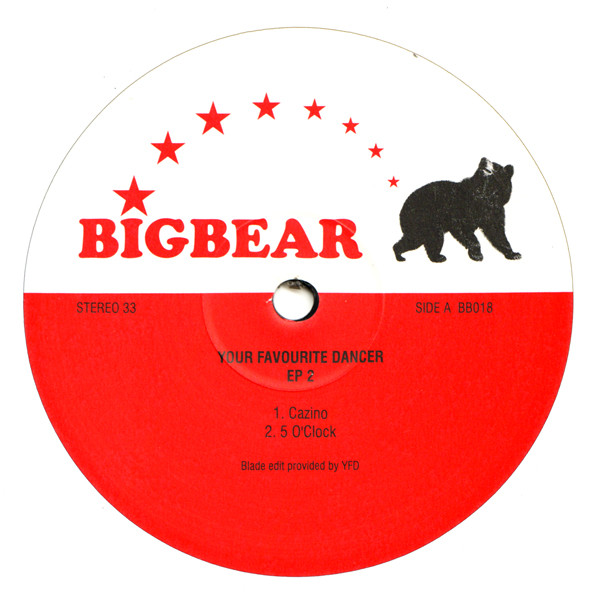 Cover Big Bear - Your Favourite Dancer EP 2 (12, EP) Schallplatten Ankauf