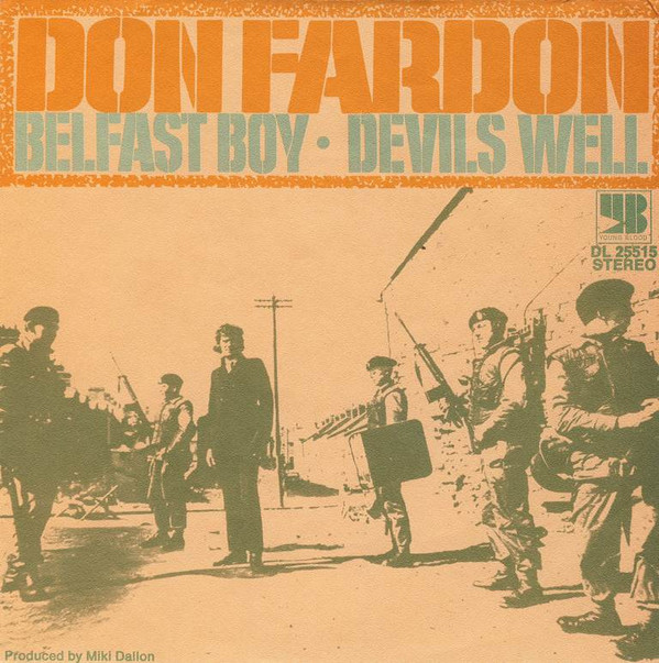 Cover Don Fardon - Belfast Boy / Devils Well (7, Single) Schallplatten Ankauf