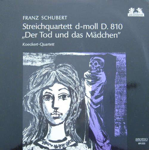 Cover Franz Schubert / Koeckert Quartet* - String Quartet In D Minor D. 810 Der Tod Und Das Mädchen (LP) Schallplatten Ankauf