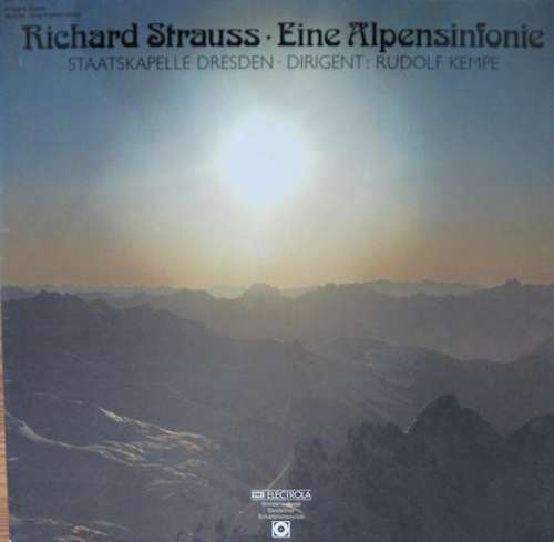 Cover Richard Strauss / Staatskapelle Dresden, Rudolf Kempe - Eine Alpensinfonie, Op.64 (LP, Club) Schallplatten Ankauf