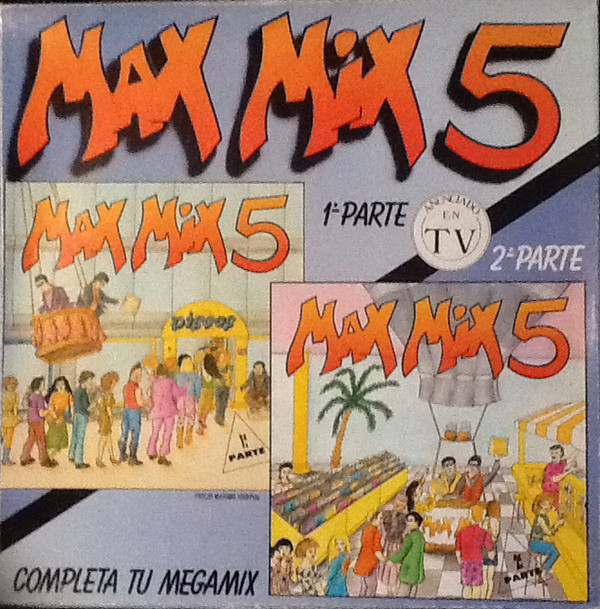Cover Various - Max Mix 5 (1ª Parte & 2ª Parte) (4xLP, Comp, P/Mixed, Box) Schallplatten Ankauf