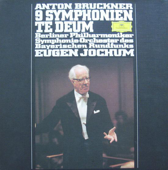 Cover Bruckner* - Berliner Philharmoniker, Symphonie-Orchester Des Bayerischen Rundfunks, Eugen Jochum - 9 Symphonien / Te Deum (11xLP + Box) Schallplatten Ankauf