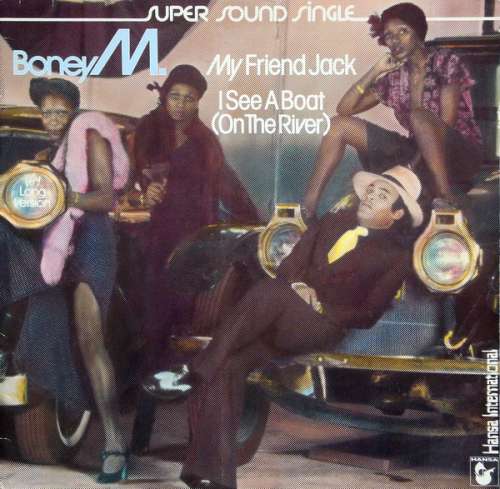 Cover Boney M. - My Friend Jack / I See A Boat On The River (12, Single) Schallplatten Ankauf