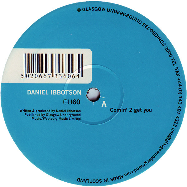 Cover Daniel Ibbotson - Comin' 2 Get You (12) Schallplatten Ankauf