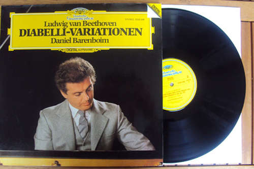Cover Ludwig van Beethoven, Daniel Barenboim - Diabelli-Variationen (LP, Album) Schallplatten Ankauf