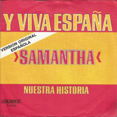 Cover Samantha - Y Viva España (7, Single) Schallplatten Ankauf