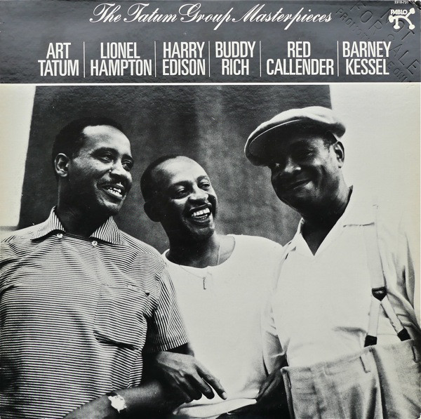 Bild Art Tatum / Lionel Hampton / Harry Edison / Buddy Rich / Red Callender / Barney Kessel - The Tatum Group Masterpieces (LP, Album) Schallplatten Ankauf