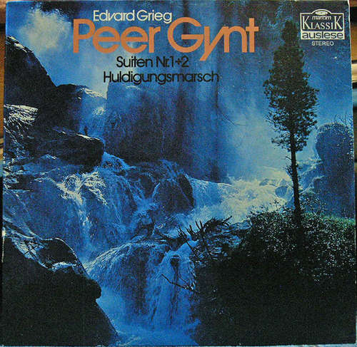 Cover Edvard Grieg - Peer Gynt-Suiten Nr. 1+2 / Huldigungsmarsch (LP, Album) Schallplatten Ankauf