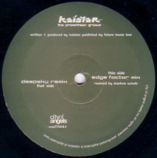 Cover Kaistar - The Promethean Groove (Remixes) (12) Schallplatten Ankauf