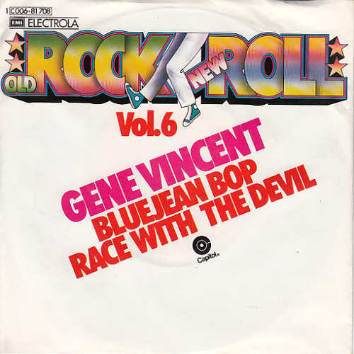 Cover Gene Vincent - Bluejean Bop (7, Single, RE) Schallplatten Ankauf