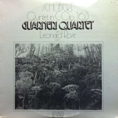 Cover Schubert* - Guarneri Quartet With Leonard Rose - Quintet In C, Op. 163 (LP) Schallplatten Ankauf