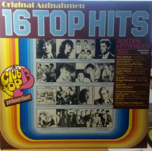 Cover Various - 16 Top Hits - Aus Den Hitparaden September / Oktober 1984 (LP, Comp) Schallplatten Ankauf