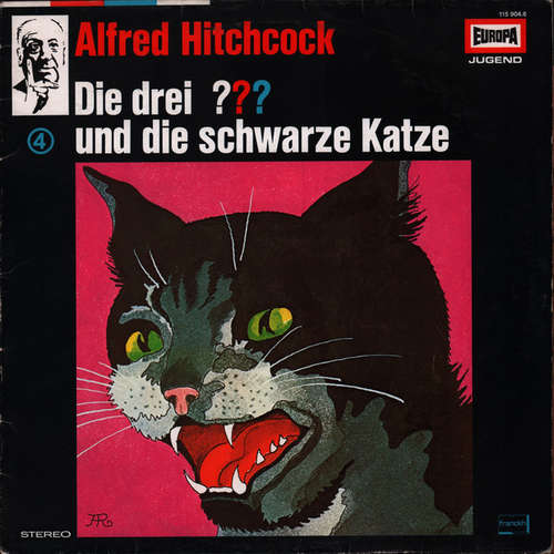 Cover William Arden - Die Drei ??? Und Die Schwarze Katze (LP) Schallplatten Ankauf