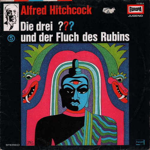 Cover Robert Arthur - Die Drei ???   5 - Und Der Fluch Des Rubins (LP) Schallplatten Ankauf