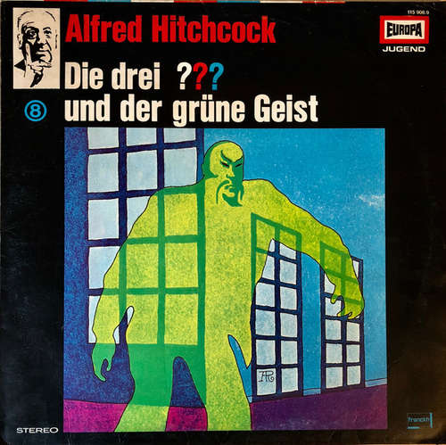 Cover Robert Arthur - Die Drei ???   8 - Und Der Grüne Geist (LP) Schallplatten Ankauf
