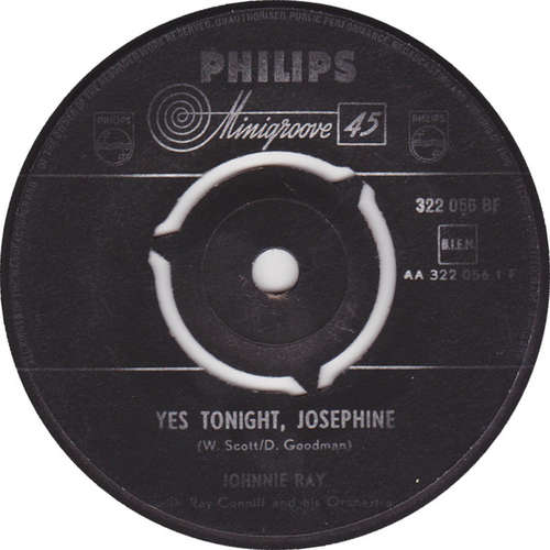 Bild Johnnie Ray - Yes Tonight, Josephine (7, Single) Schallplatten Ankauf