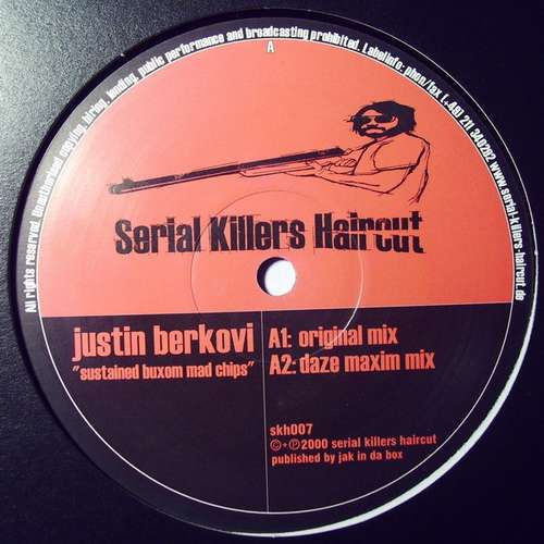 Cover Justin Berkovi - Sustained Buxom Mad Chips (12) Schallplatten Ankauf