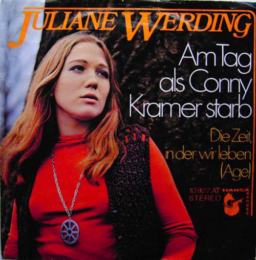 Cover Juliane Werding - Am Tag Als Conny Kramer Starb (7, Single) Schallplatten Ankauf