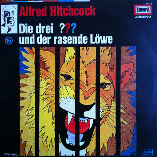 Cover Nick West - Die Drei ???  15 - Und Der Rasende Löwe (LP) Schallplatten Ankauf