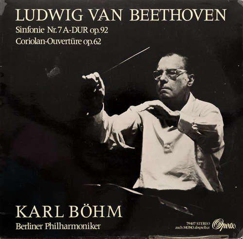 Cover Ludwig van Beethoven - Sinfonie Nr. 7 A-Dur Op. 92 - Coriolan-Ouvertüre Op. 62 (LP) Schallplatten Ankauf