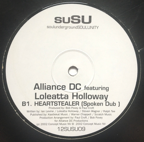 Cover Alliance DC - Heartstealer (12, Promo, TP) Schallplatten Ankauf
