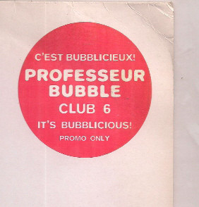 Cover Professeur Bubble - Club 6 (12, Promo, W/Lbl) Schallplatten Ankauf