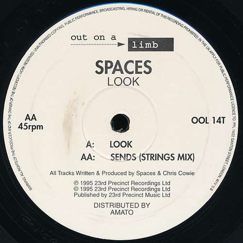 Cover Spaces - Look (12) Schallplatten Ankauf