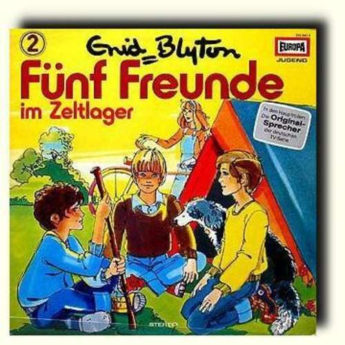Cover Enid Blyton - Fünf Freunde  2 - Im Zeltlager (LP) Schallplatten Ankauf