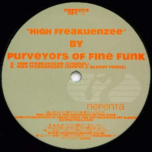 Cover Purveyors Of Fine Funk - High Freakuenzee (12) Schallplatten Ankauf