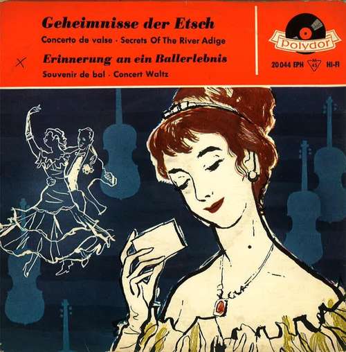 Cover Hermann Hagestedt Mit Seinem Großen Konzert-Orchester* - Erinnerung An Ein Ballerlebnis / Geheimnisse Der Etsch (7, EP) Schallplatten Ankauf