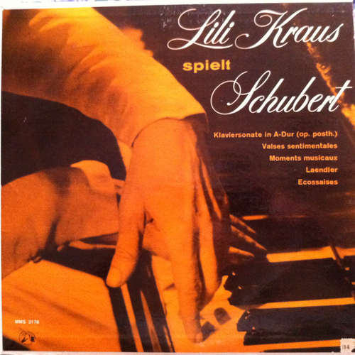Cover Lili Kraus / Franz Schubert - Lili Kraus Spielt Schubert (LP, Mono) Schallplatten Ankauf