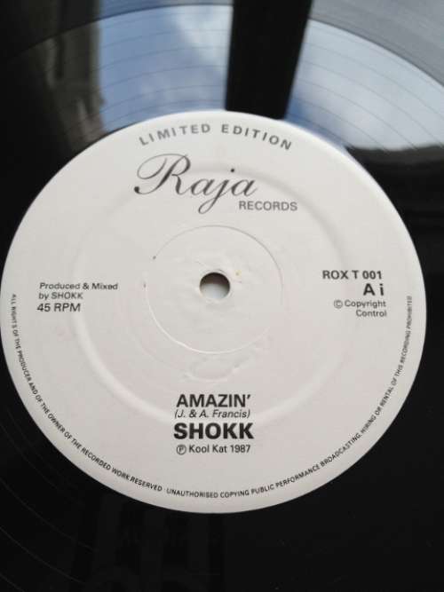 Cover Shokk - Amazin' / Stay (12, Ltd) Schallplatten Ankauf