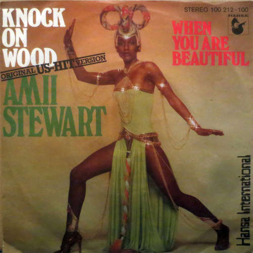 Cover Amii Stewart - Knock On Wood (7, Single, Sec) Schallplatten Ankauf