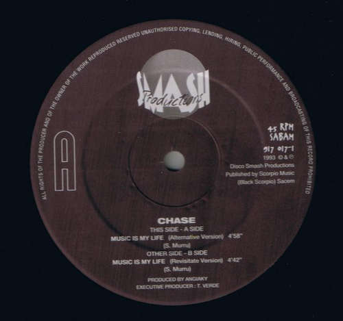 Bild Chase - Music Is My Life (12) Schallplatten Ankauf