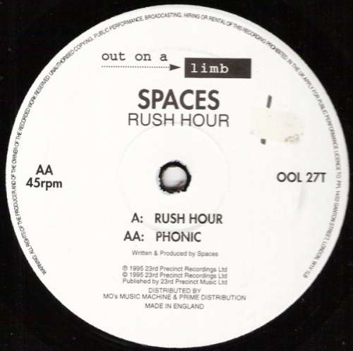 Cover Spaces - Rush Hour (12) Schallplatten Ankauf