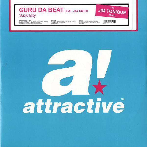 Cover Guru Da Beat Feat. Jay Smith - Saxuality (12) Schallplatten Ankauf