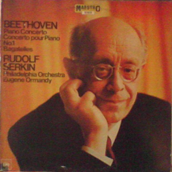 Cover Beethoven*, Rudolf Serkin - Piano Concerto No.1 - Bagatelles (LP, Album) Schallplatten Ankauf