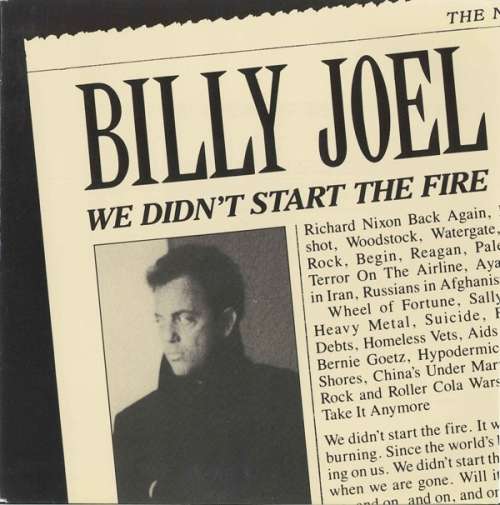 Bild Billy Joel - We Didn't Start The Fire (7, Single) Schallplatten Ankauf