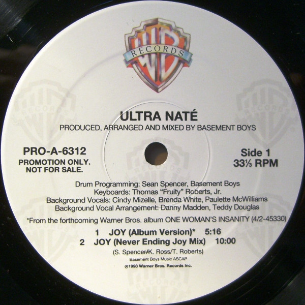 Bild Ultra Naté - Joy (12, Promo) Schallplatten Ankauf